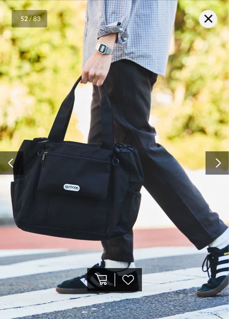 OUTDOOR 撥水マルチウェイバッグ