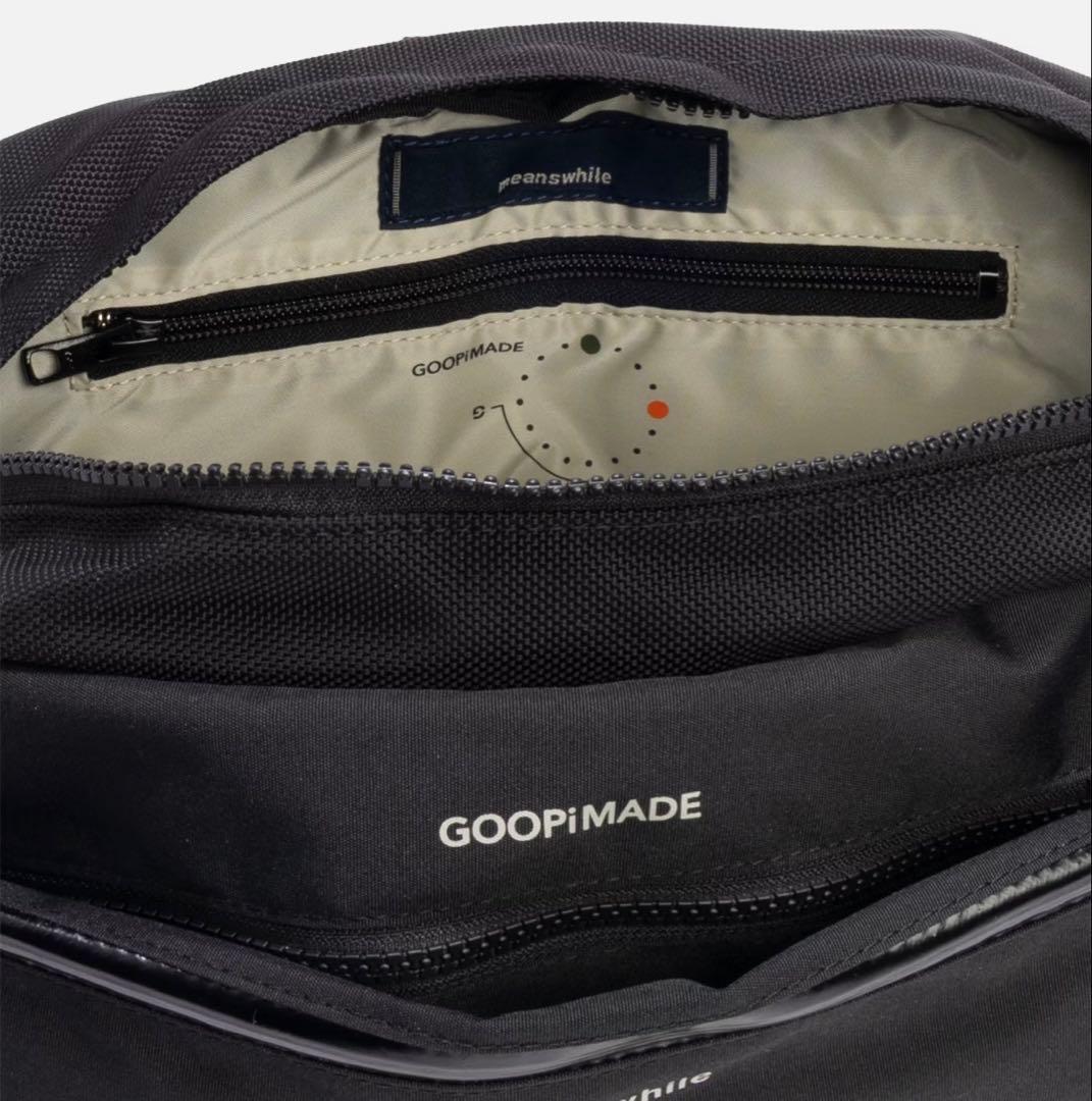 GOOPi MADE x meanwhile ボディバッグ