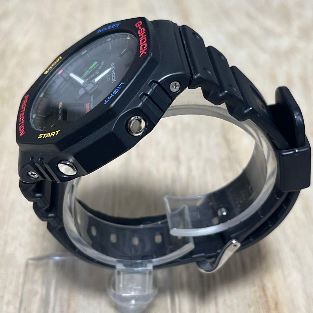 h*君様 【300円スタート完動美品】G-SHOCK GA-B2100 カーボン