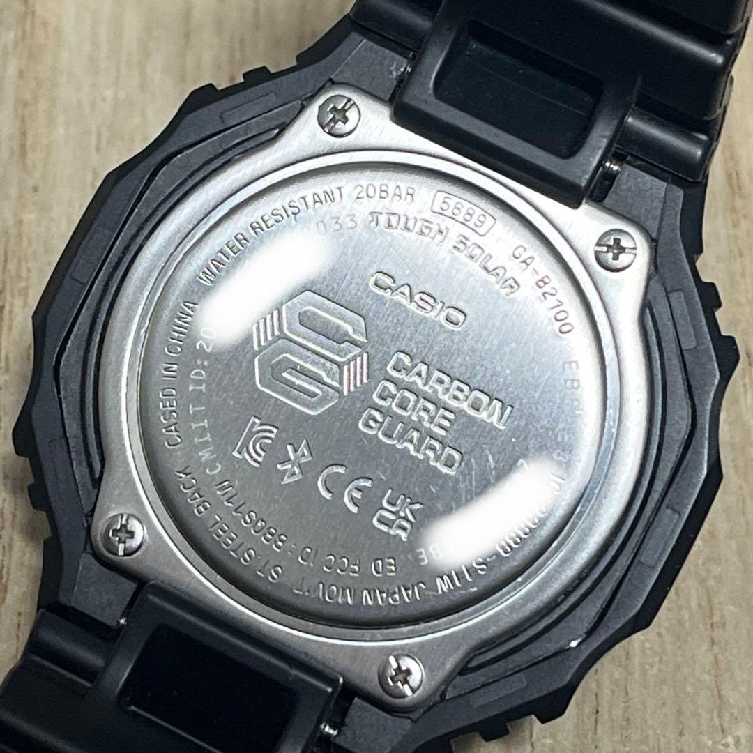 h*君様 【300円スタート完動美品】G-SHOCK GA-B2100 カーボン
