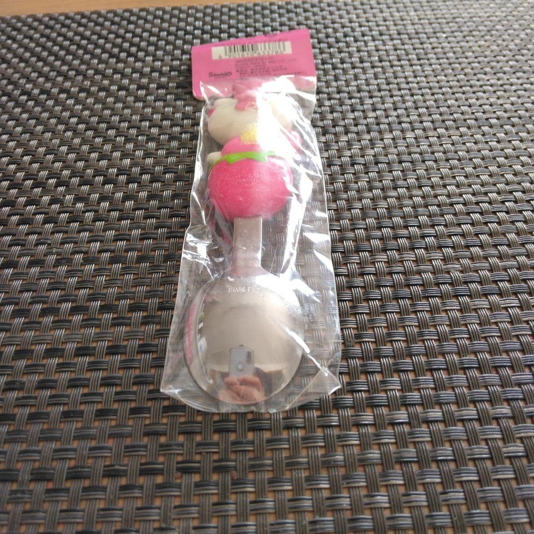 ハローキティ マスコットイチゴ型スプーン サンリオ2004年製