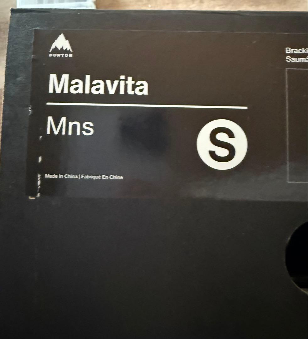 BURTON Malavita ‘22-23 Black Sサイズ