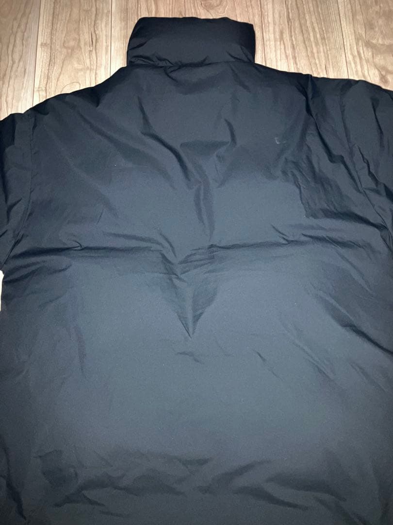美品　無印良品　 撥水ダウンジャケット　ブラック