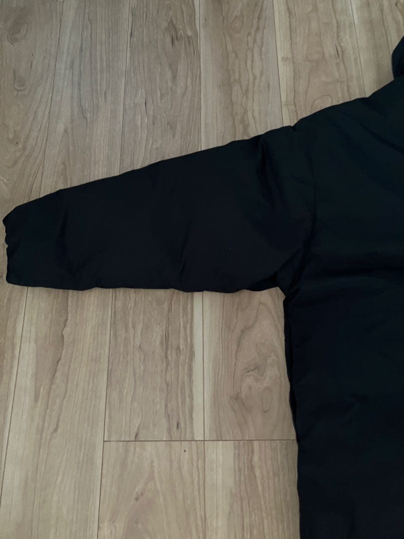 美品　無印良品　 撥水ダウンジャケット　ブラック