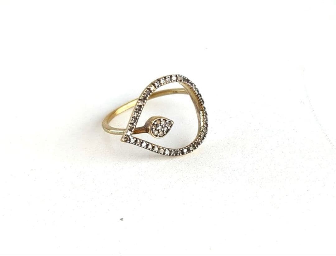 ARTIDA OUD 12号　フラワーダイヤモンドリング*指輪