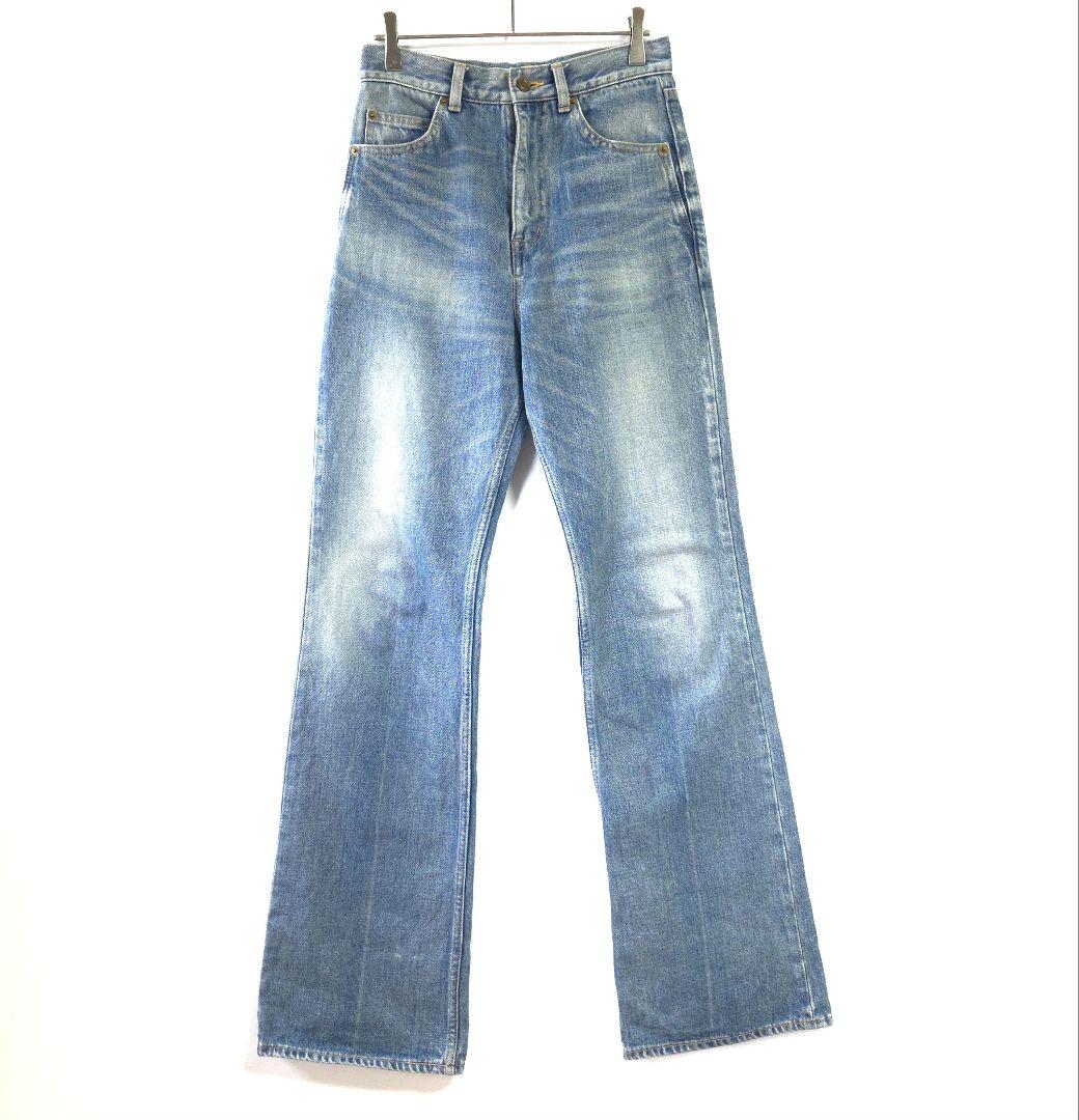 23ss SAINT LAURENT PARIS 70's フレアデニム