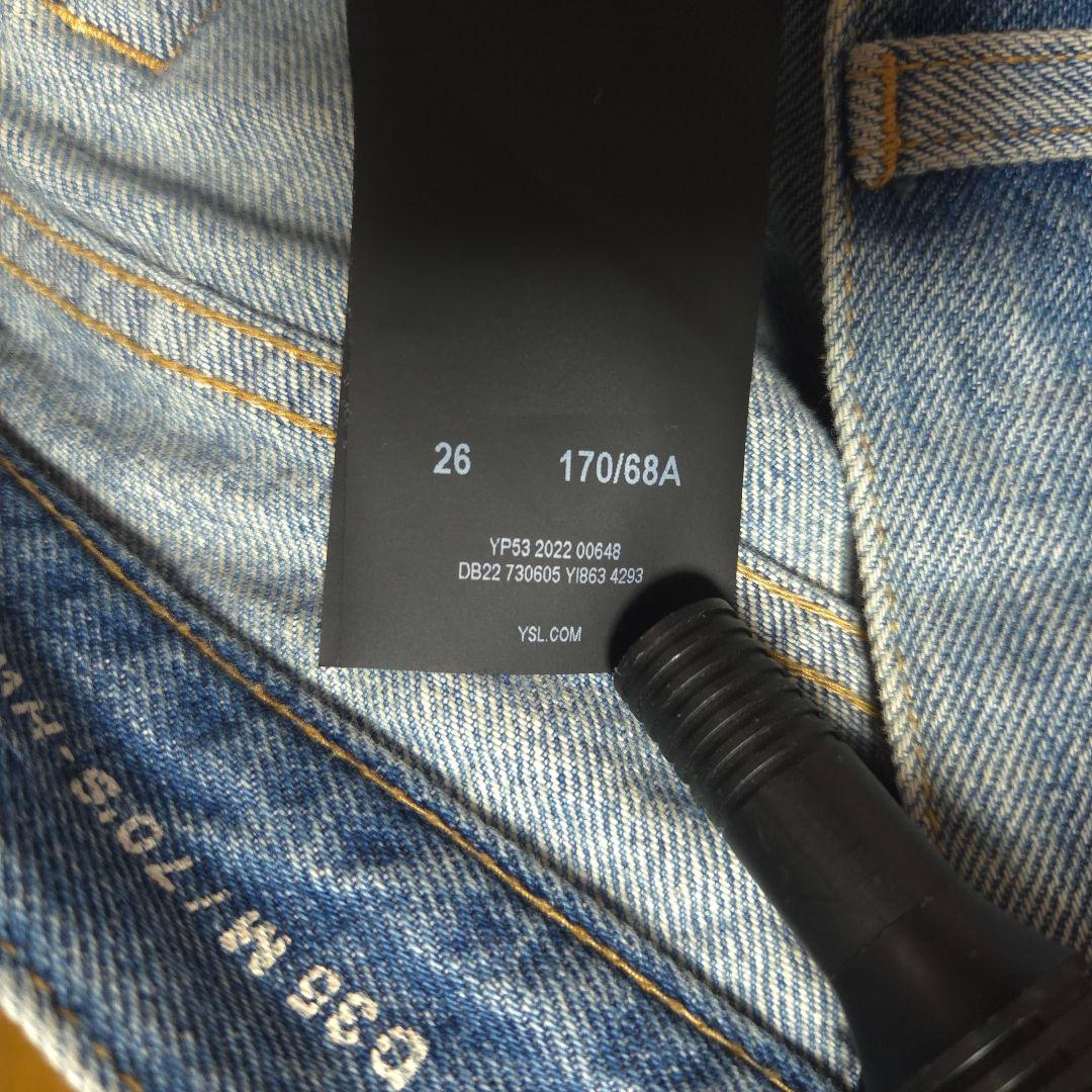 23ss SAINT LAURENT PARIS 70's フレアデニム