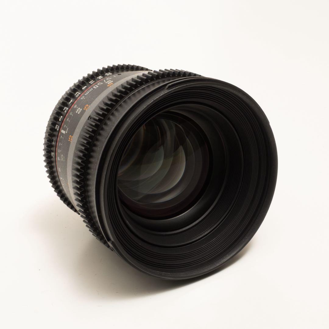 ROKINON 50mm f/1.5 単焦点 シネレンズ EFマウント