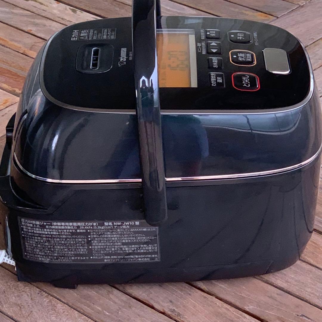 豪炎かまど釜　象印 5.5合　NP-W10 圧力IH炊飯器 動作確認済み