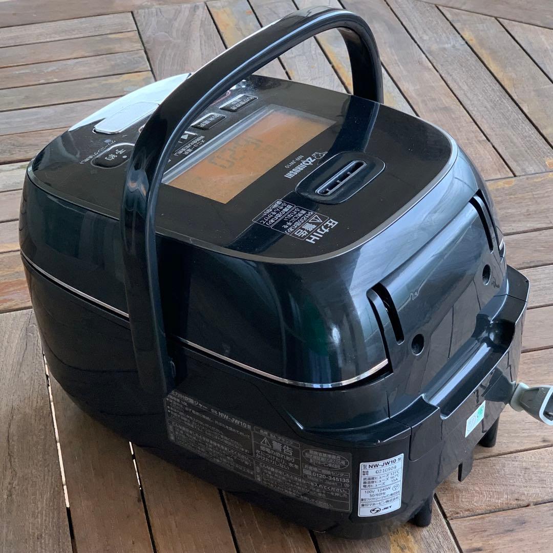 豪炎かまど釜　象印 5.5合　NP-W10 圧力IH炊飯器 動作確認済み