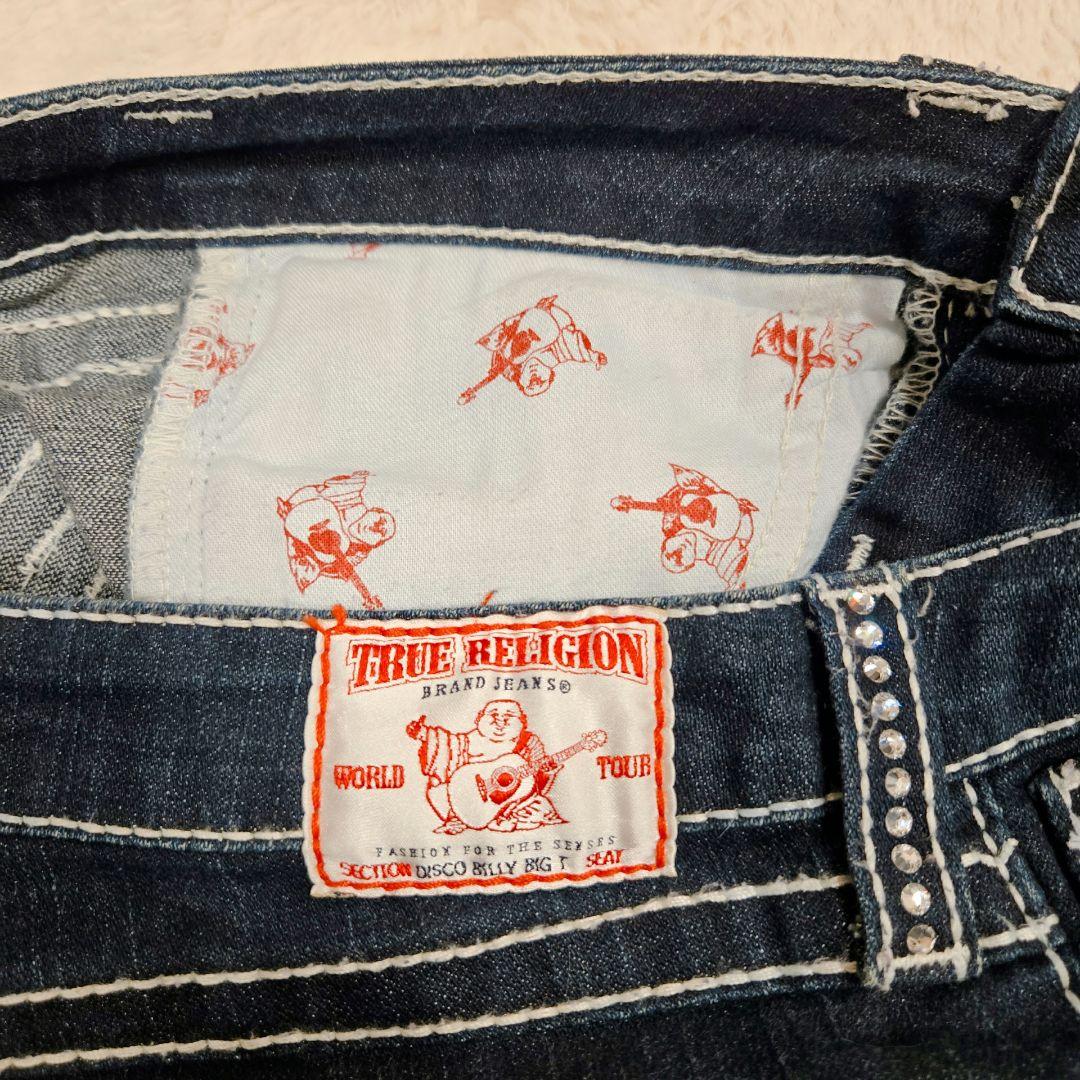 TRUE RELIGION DISCO BILLY BIG T デニム ビジュー