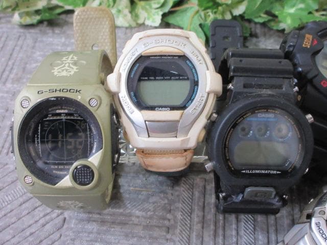 オ*デ様 【FF3177/6】G-SHOCK 　腕時計8点セット　ジャンク品