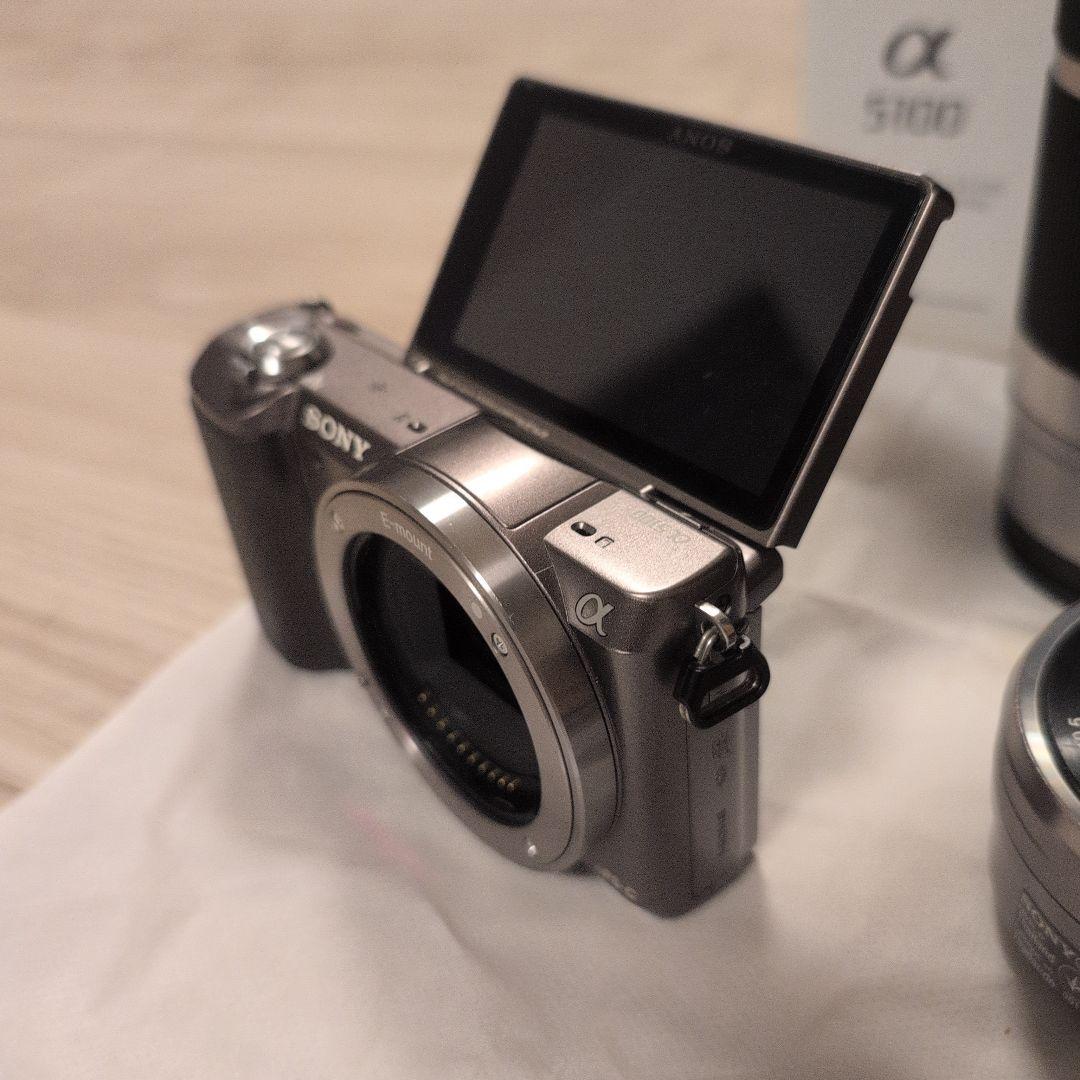 SONY α5100 ミラーレス シルバー