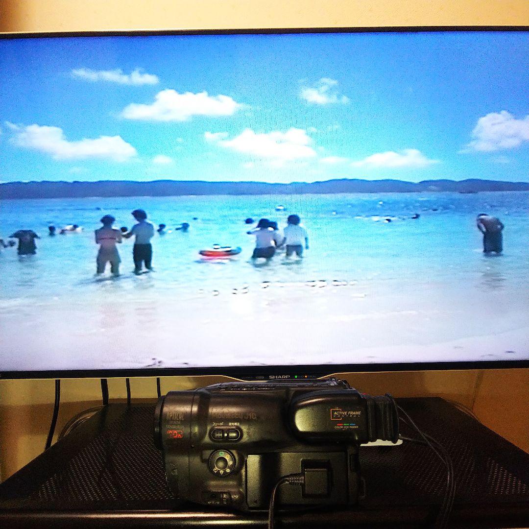 Canon Hi8 ビデオカメラ MB-J10 動作品