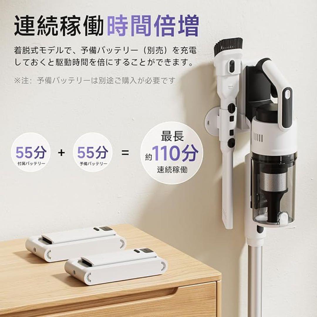 ❣️掃除機❣️コードレス 自立式 スタンド不要 軽量 スティック クリーナー