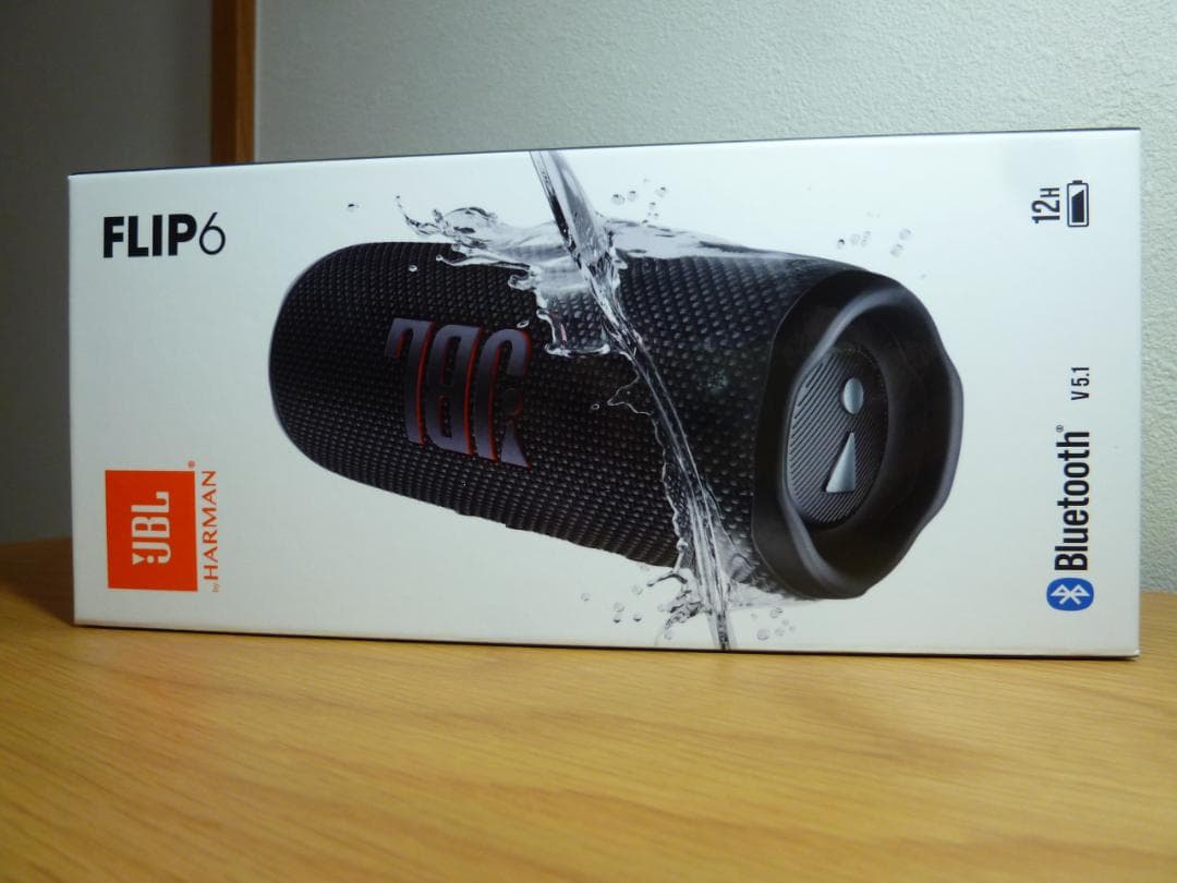 【新品同様】JBL FLIP 6 Bluetoothスピーカ ブラック
