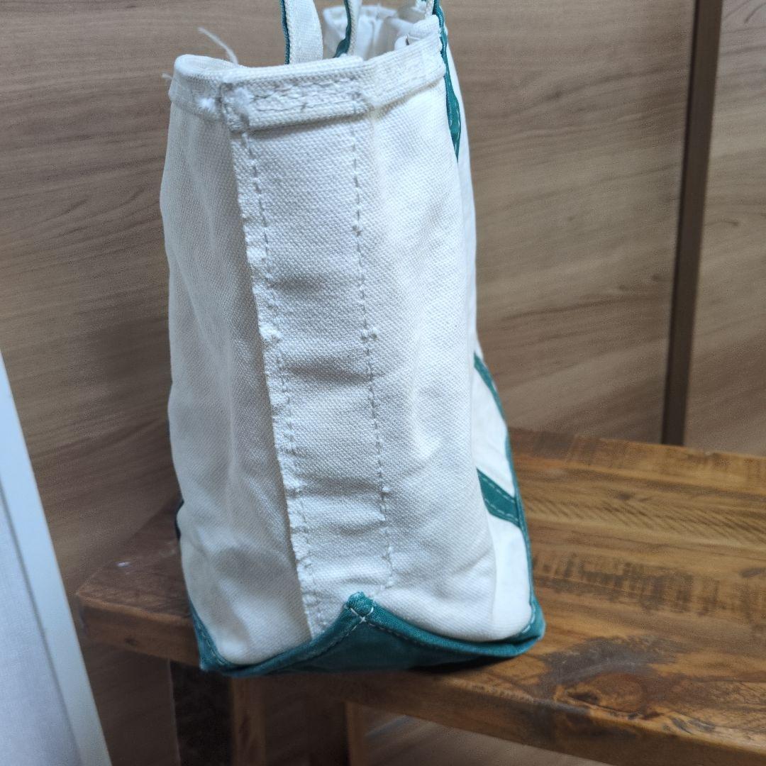 80s　USA製　エルエルビーン　トート　バック　ジップトップ　ジッパー　襤褸