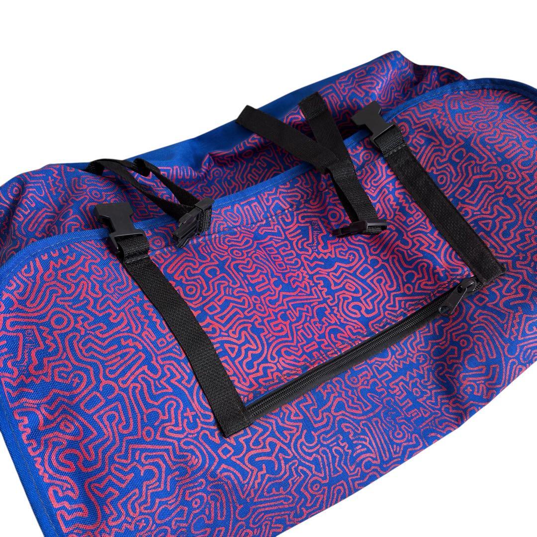 Keith Haring キースヘリング メッセンジャーバッグ ブルーショルダー