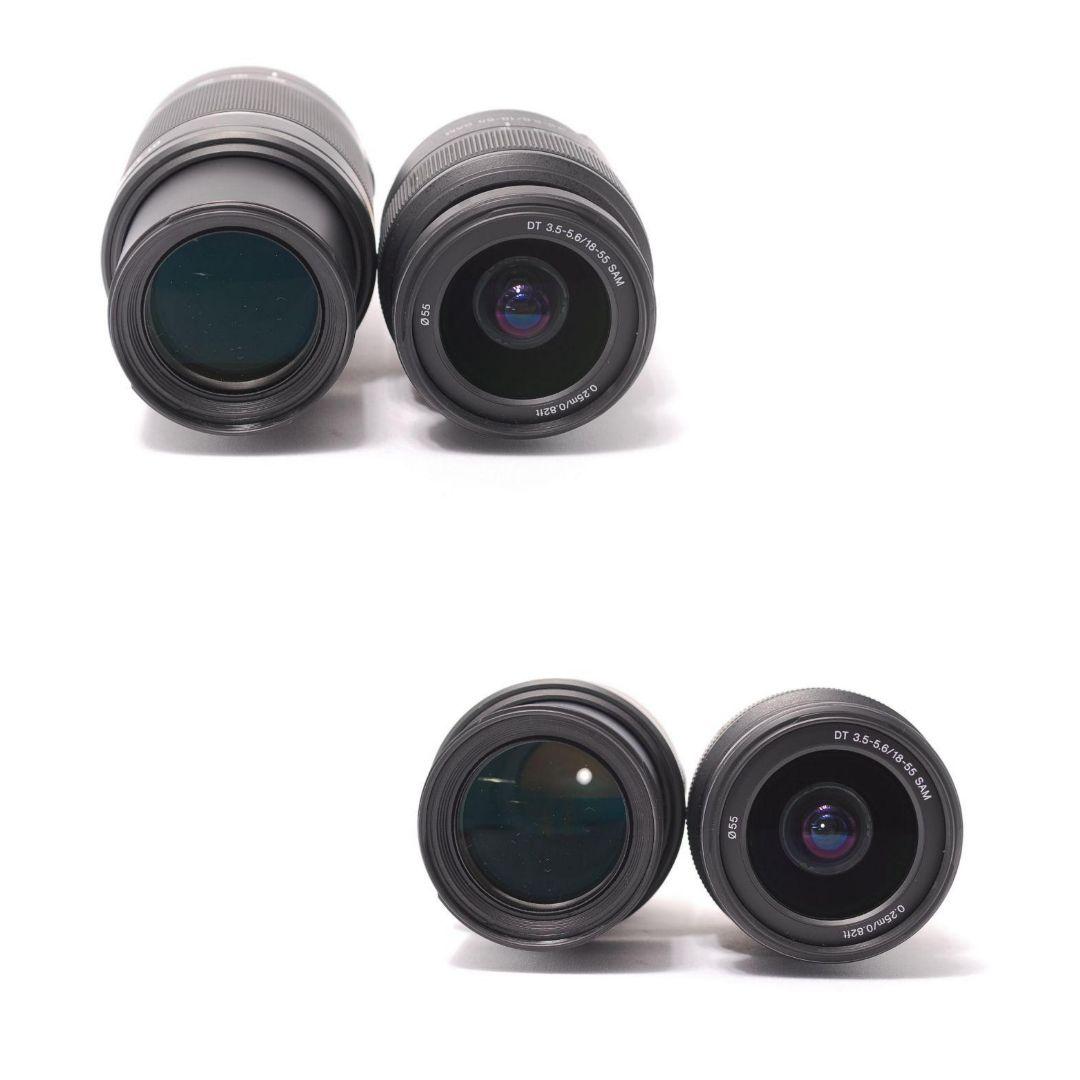 ❤即購入1000円OFF❤ ソニー α57 望遠レンズ ダブルズームキット