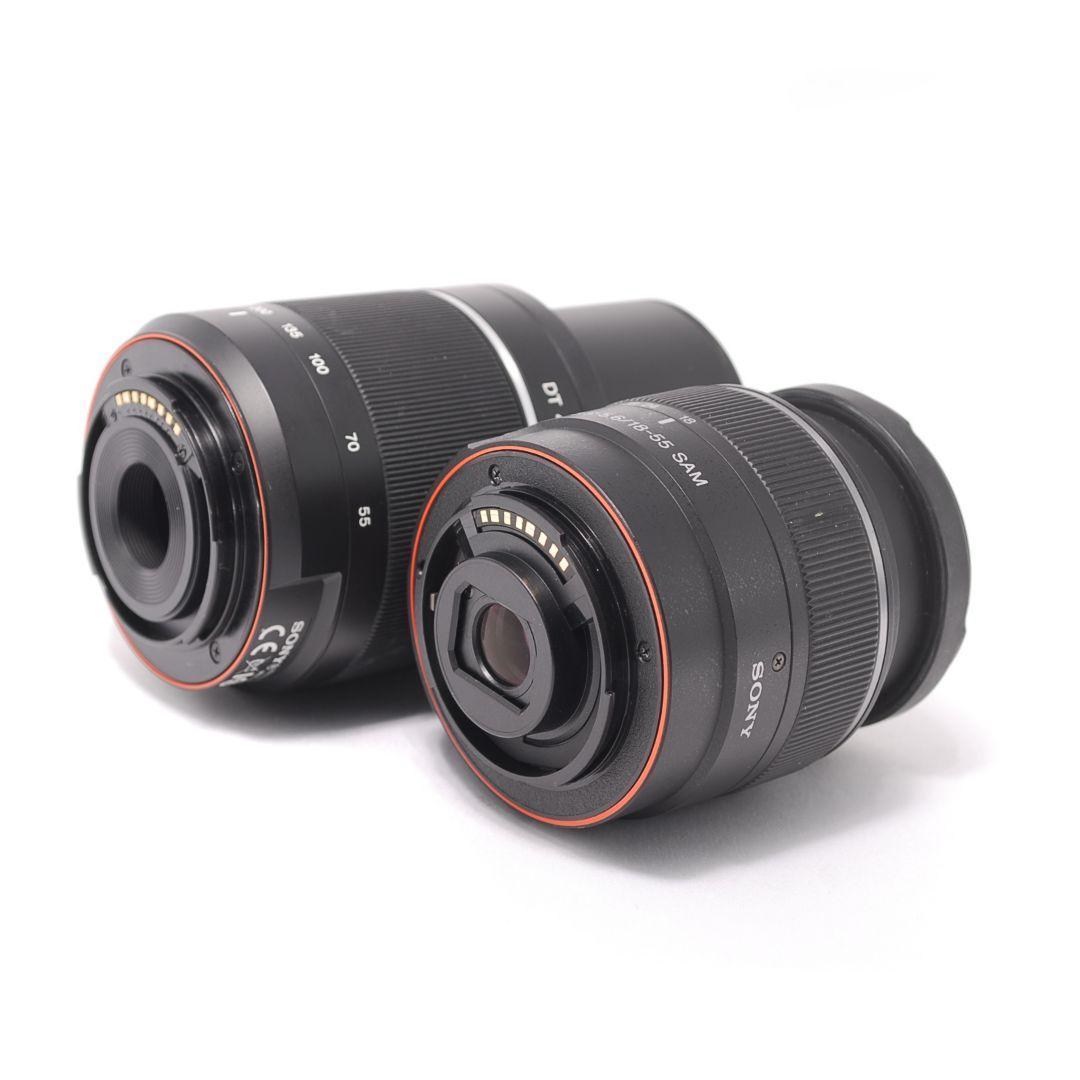 ❤即購入1000円OFF❤ ソニー α57 望遠レンズ ダブルズームキット