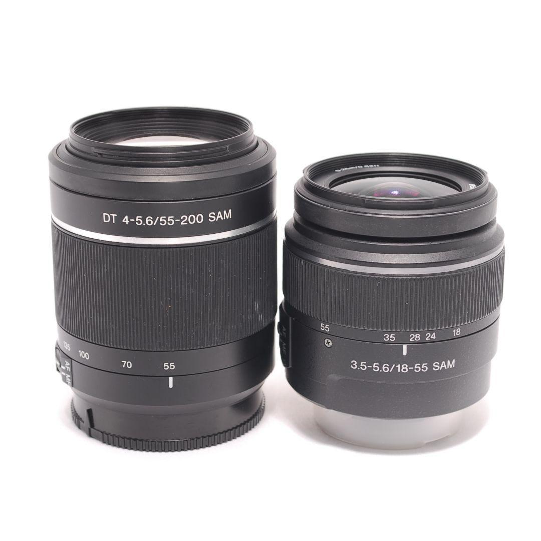 ❤即購入1000円OFF❤ ソニー α57 望遠レンズ ダブルズームキット