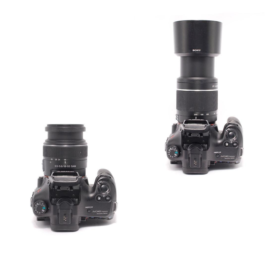 ❤即購入1000円OFF❤ ソニー α57 望遠レンズ ダブルズームキット