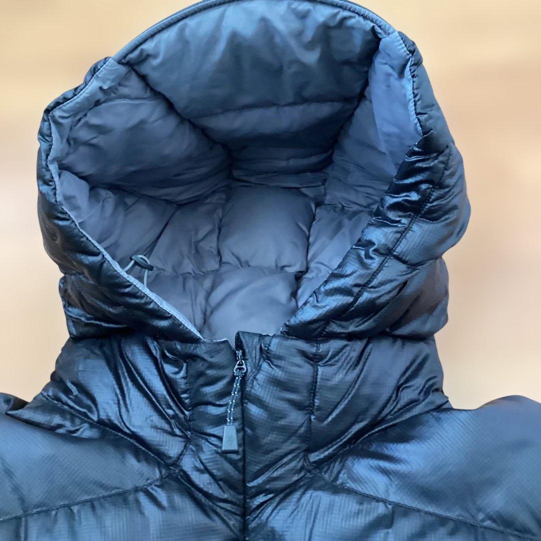 アキさん専用、mont-bell フード付きダウンジャケット 黒 L