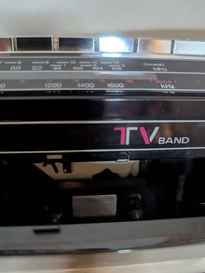 SANYO MR-WU4 MKⅢ ダブルラジカセ ブラック 昭和レトロ