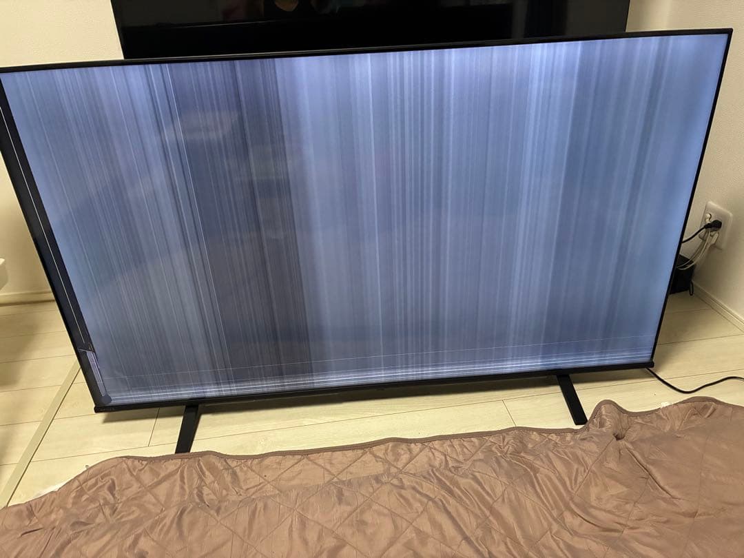 REGZA 65E350M テレビ 65インチ液晶割れジャンクS