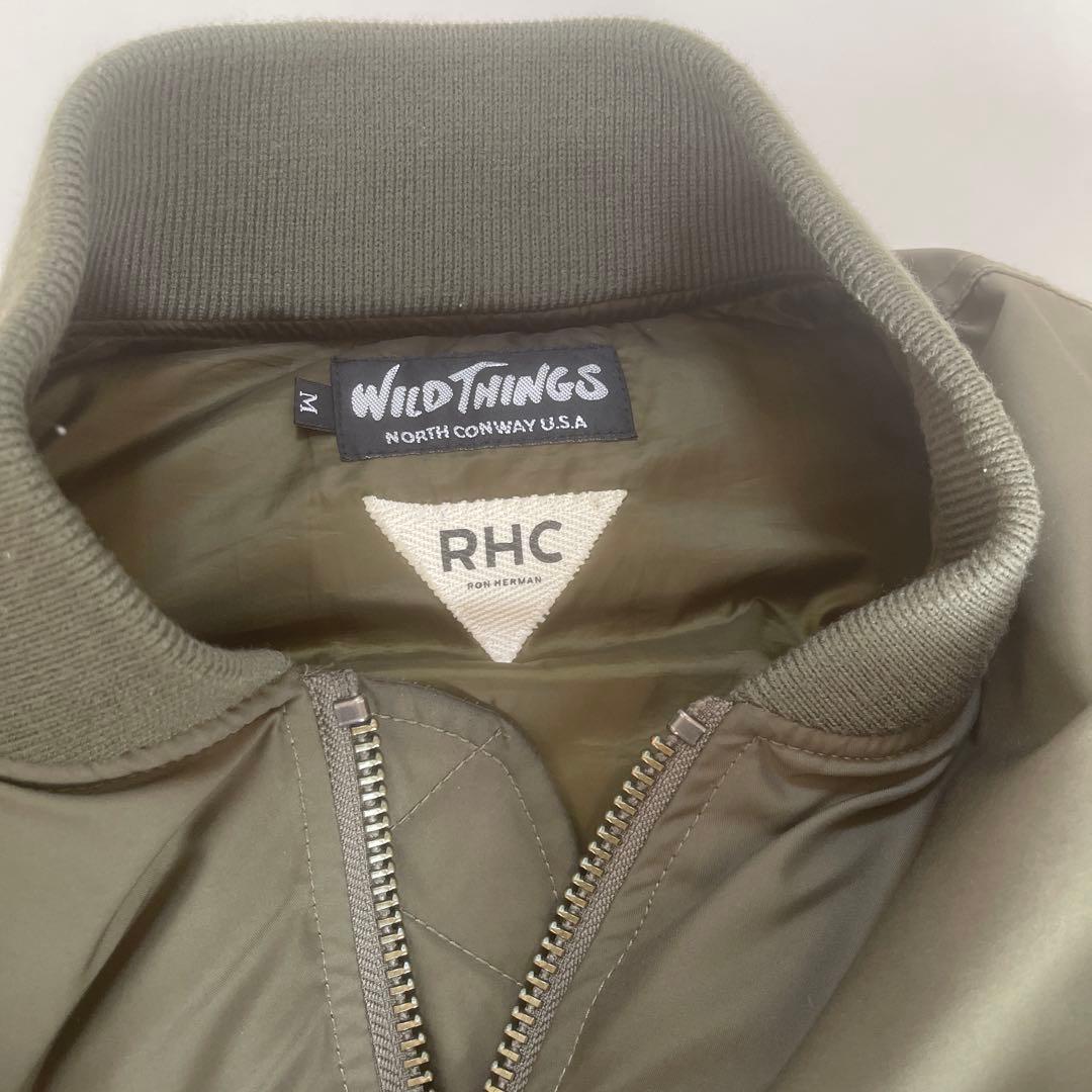 RHC×WILD THINGS,別注,ダウン,MA-1