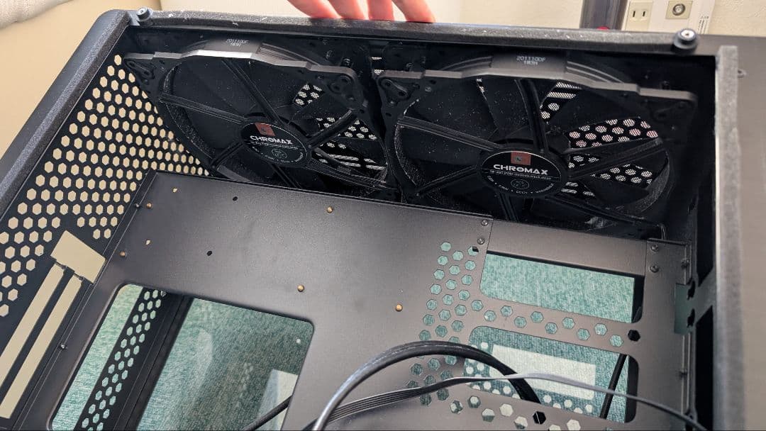 PCケース(自作PC用) RAIJINTEK OPHION M EVO Noctua NF-A20 x 2