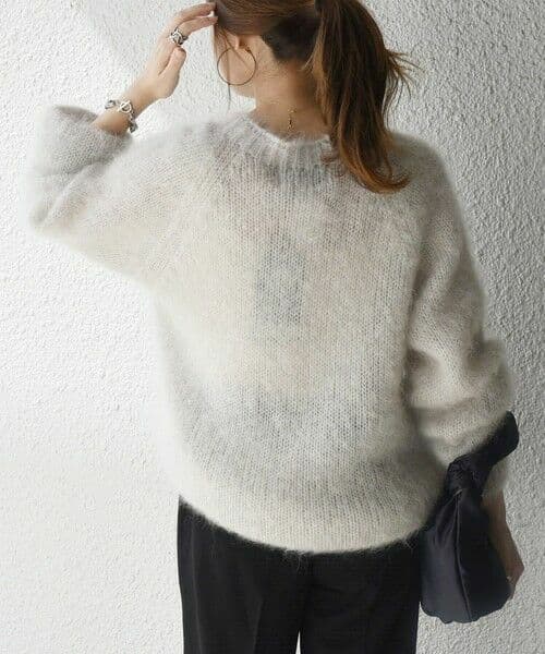 新品　SHIPS ハーレーオブスコットランド　ニット　プルオーバー