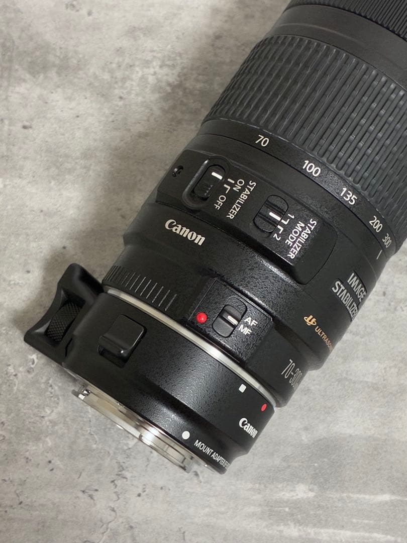 ⭐️極美品⭐️Canon EF70-300mm & EF EOS M アダプター