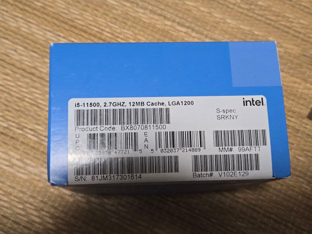 Core i5 11500 GIGABYTE Z490 マザーボードセット