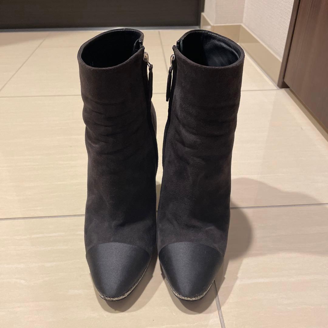 ちゃんみー　シャネル　CHANEL ショートブーツ　38.5