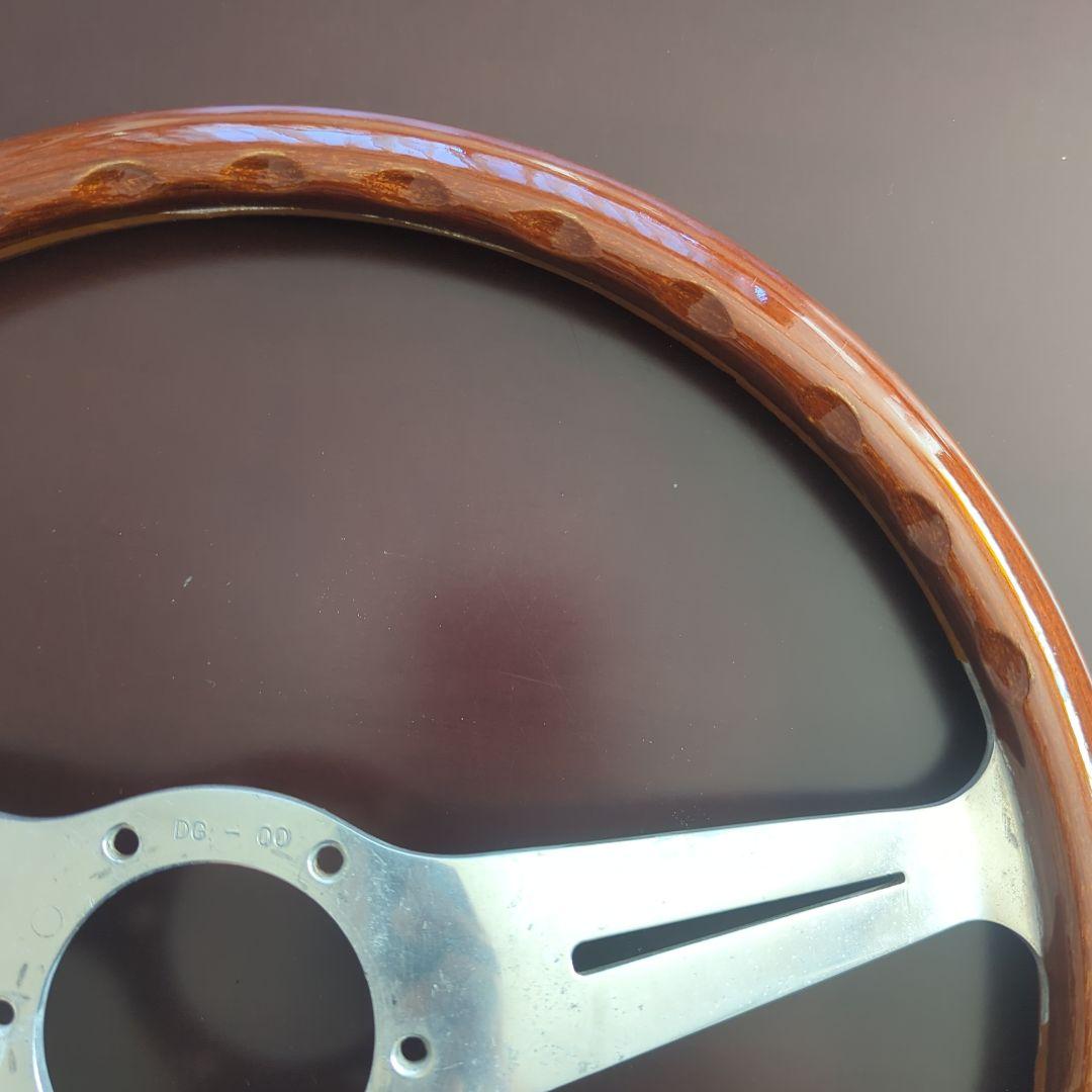 オマケ付き❗️当時物　ナルディ クラシック ウッド ステアリング　36cm