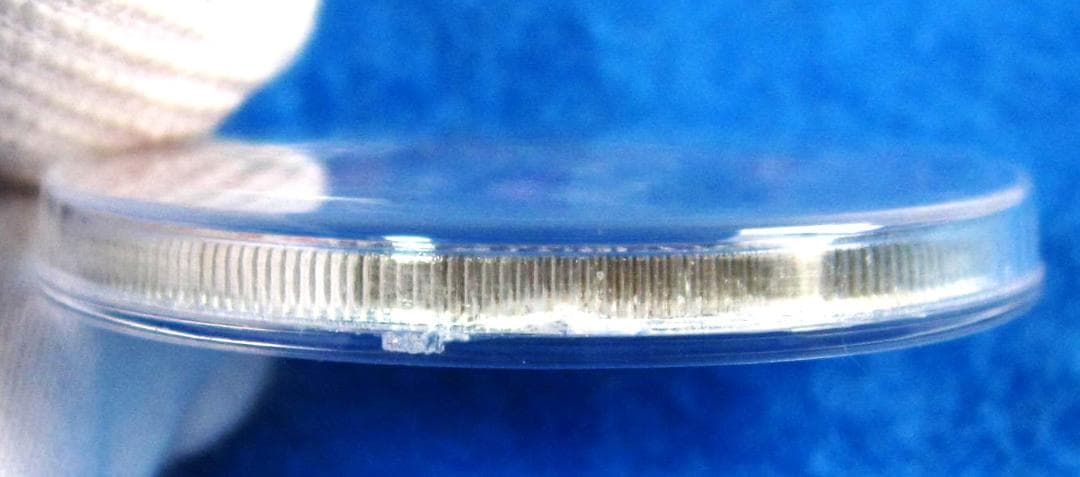 ０１年　カラー　アメリカンシルバーイーグル　１オンス１ドル銀貨　ＷＴＣリメンバー