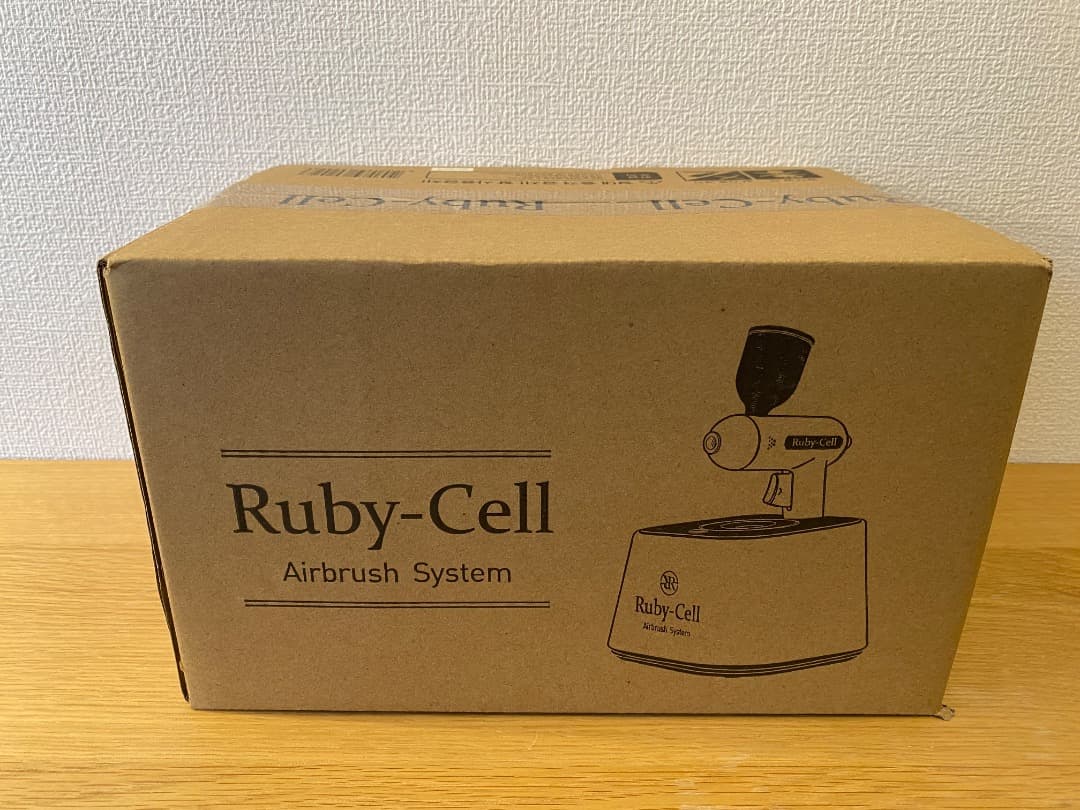 【新品・未使用】ルビーセル　エアブラシ・システム