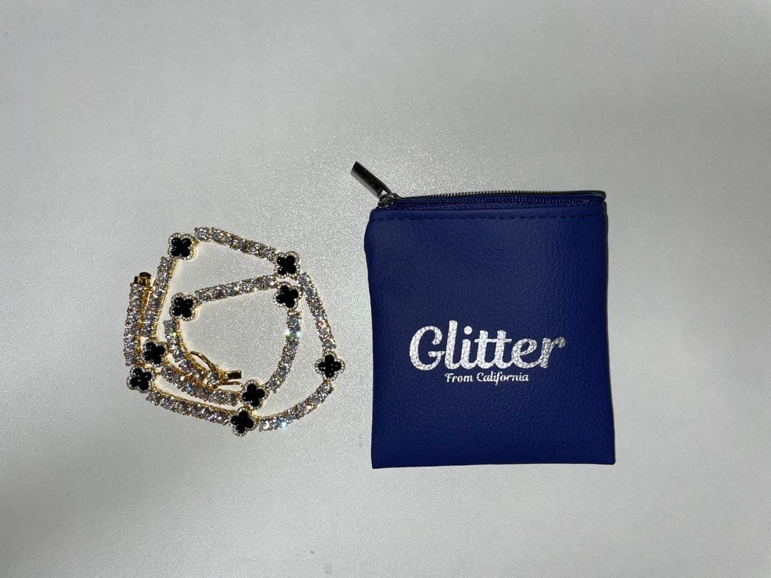 アクセサリー Glitter Motif Tennis Chain Necklace