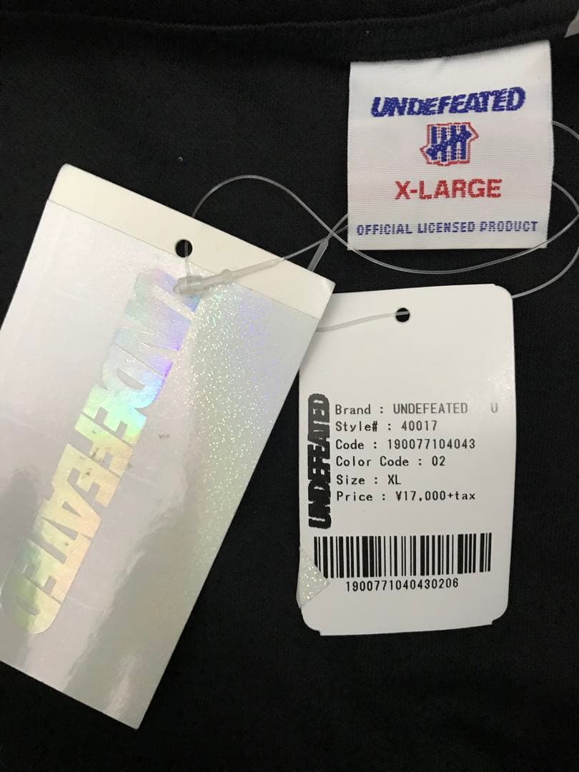 新品未使用 UNDEFEATED セットアップTRACK JACKET XL