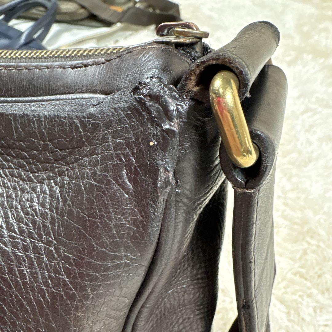 LOUIS VUITTON ルイヴィトン ユタ ウィチタ ショルダーバック 茶色