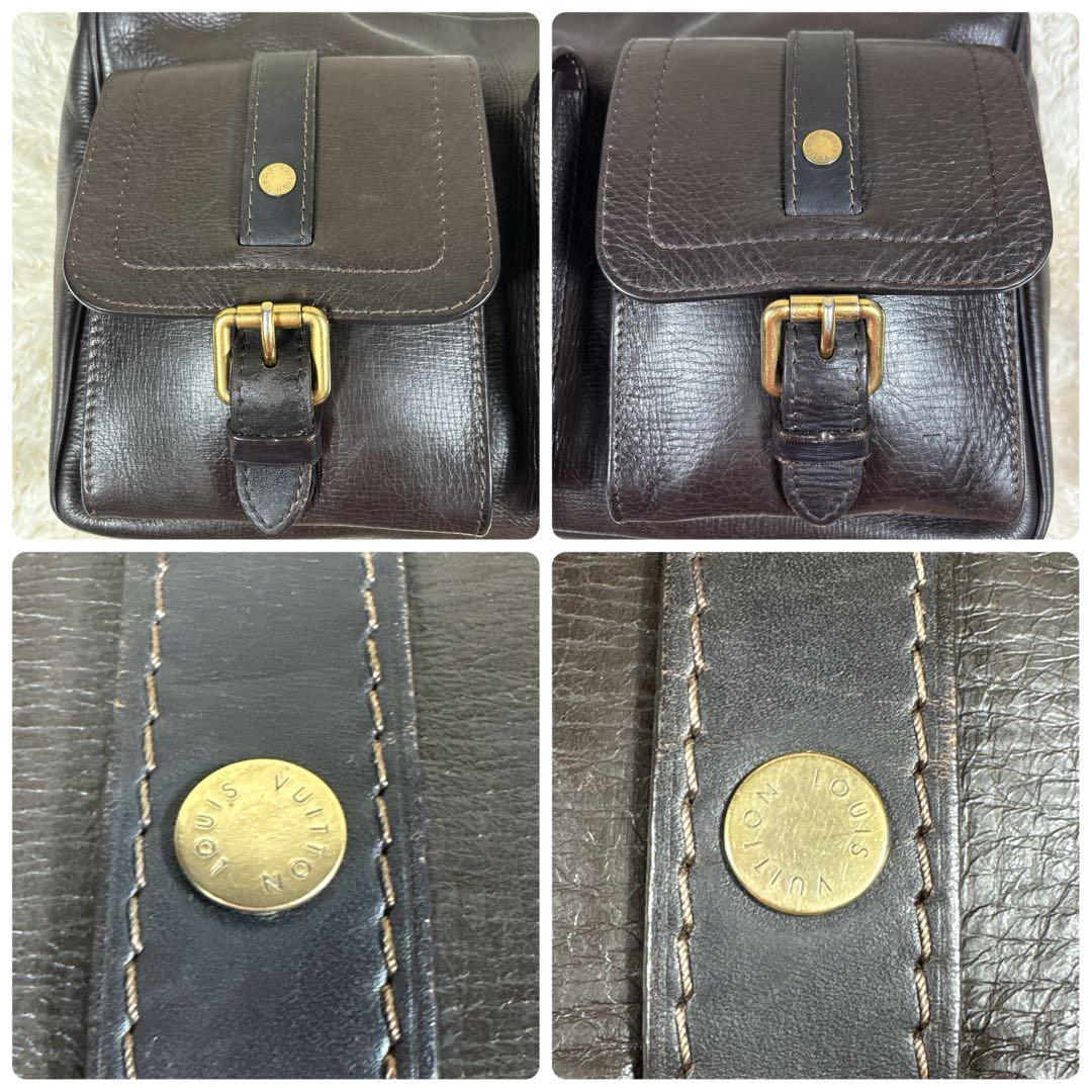 LOUIS VUITTON ルイヴィトン ユタ ウィチタ ショルダーバック 茶色