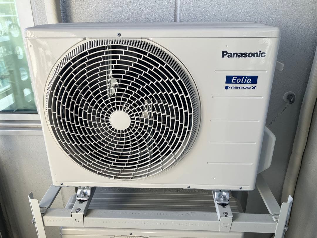 【美品】パナnanoeX エアコン6畳22年製造（機器取外&引取作業必要）