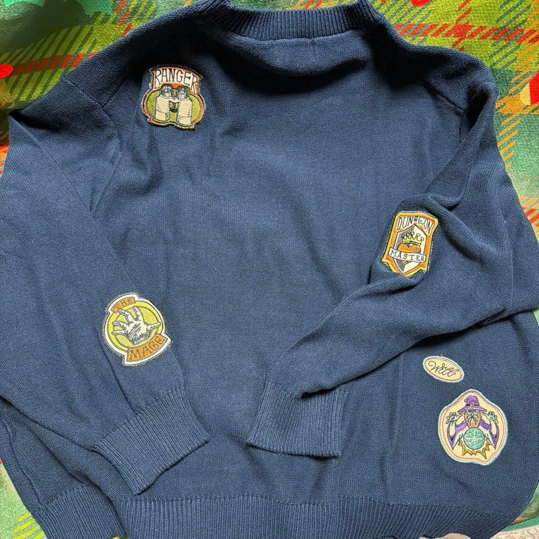 stranger things nikoand コラボ ニット