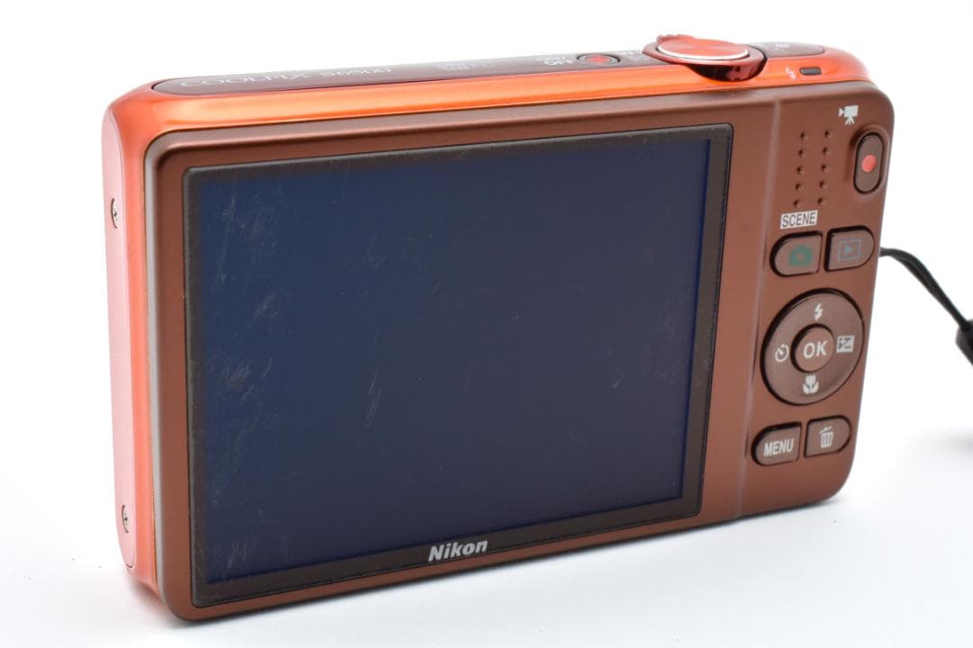【極美品】Nikon COOLPIX S6500 オレンジ　動作確認済