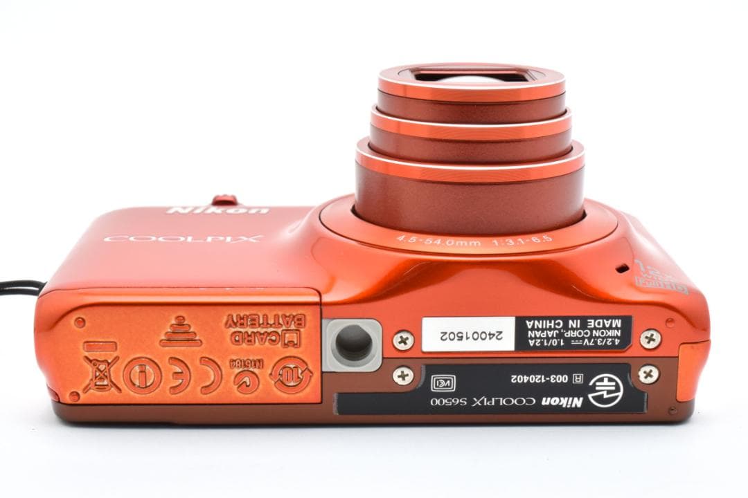 【極美品】Nikon COOLPIX S6500 オレンジ　動作確認済