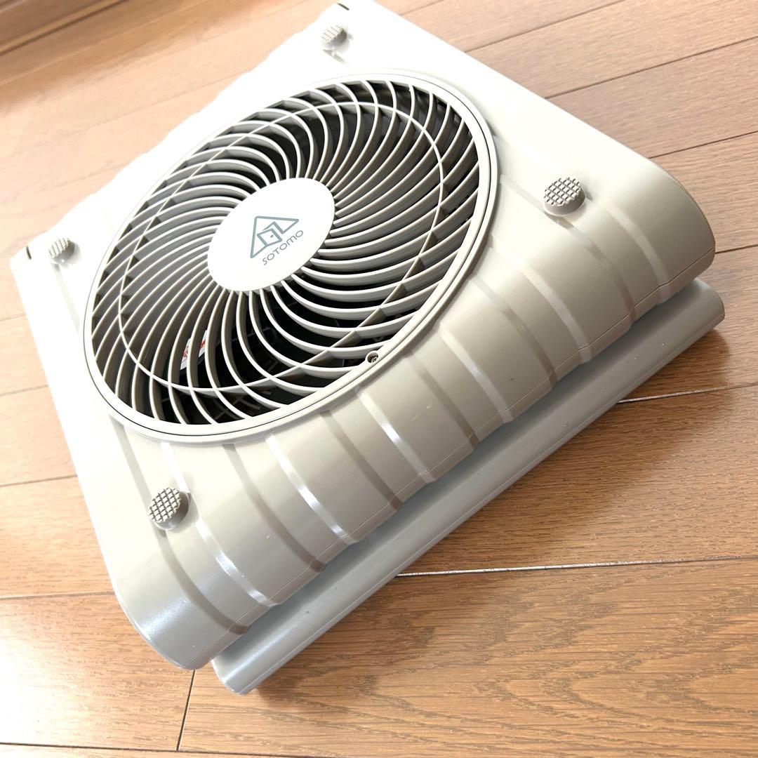 アピックスsotomo ソーラーパワーファン　2024年　APF−560