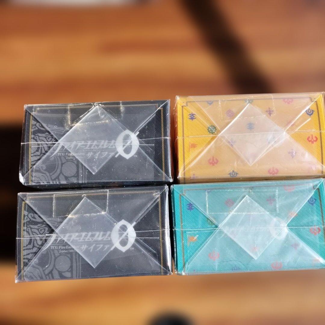 ファイアーエムブレムサイファ　デッキケース　4点