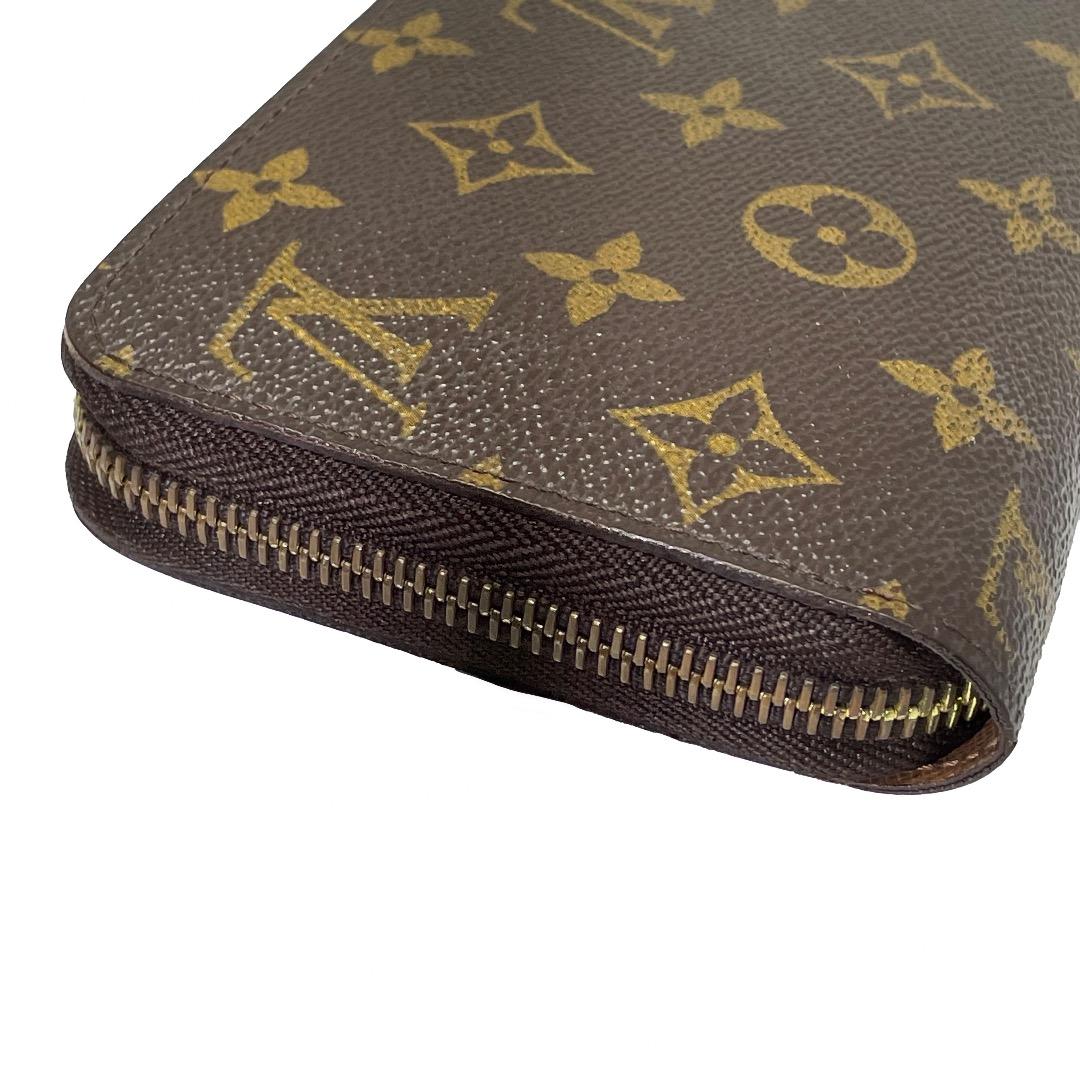 【極美品・鑑定済・正規品】ルイヴィトン長財布　M42616　モノグラム　ブラウン