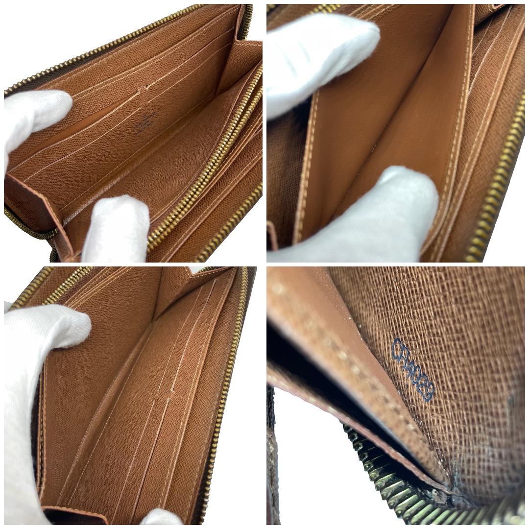 【極美品・鑑定済・正規品】ルイヴィトン長財布　M42616　モノグラム　ブラウン